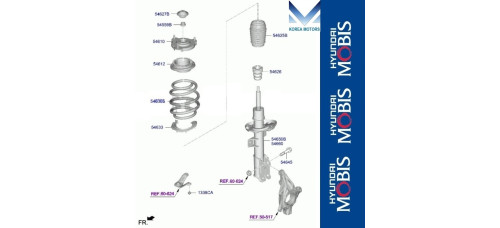 mobis amortizator peredniy hyundai tucson nx4 2020-23